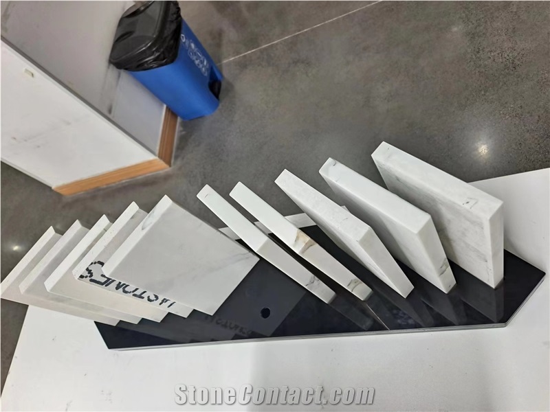 Metal Table Top Displays Stone Samples