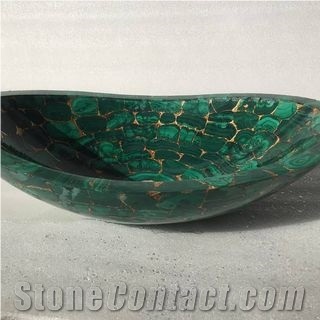 Semi-Precious Stone Wash Basin