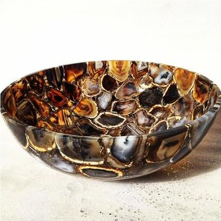 Semi-Precious Stone Wash Basin