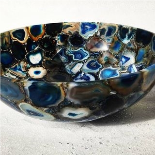 Semi-Precious Stone Wash Basin