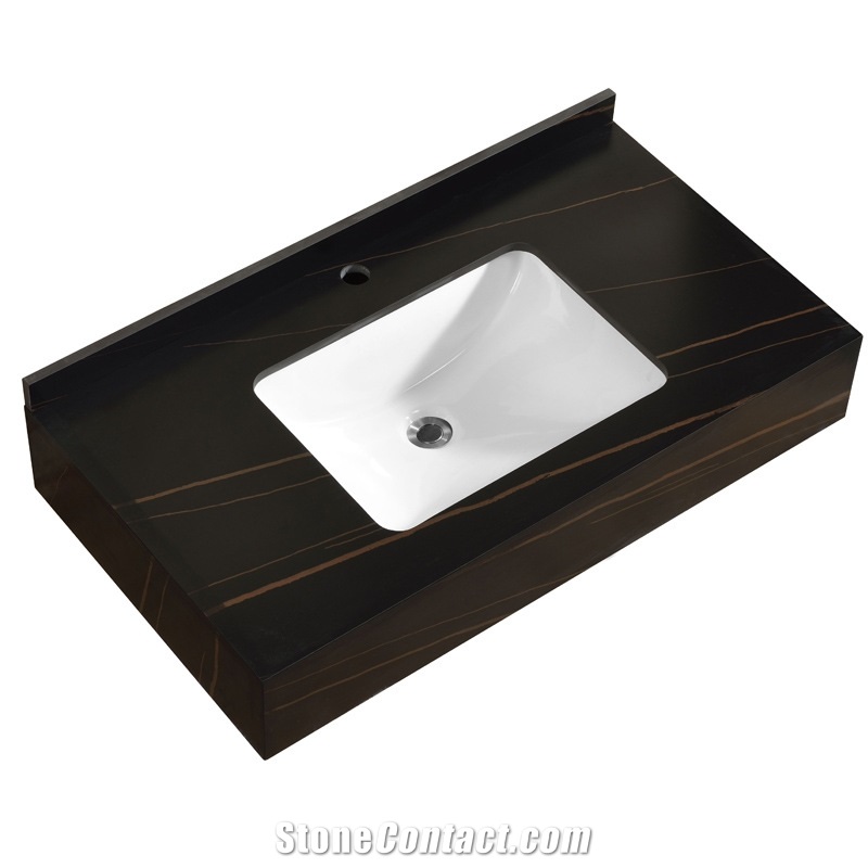 Sintered Stone  Pedestal Basin