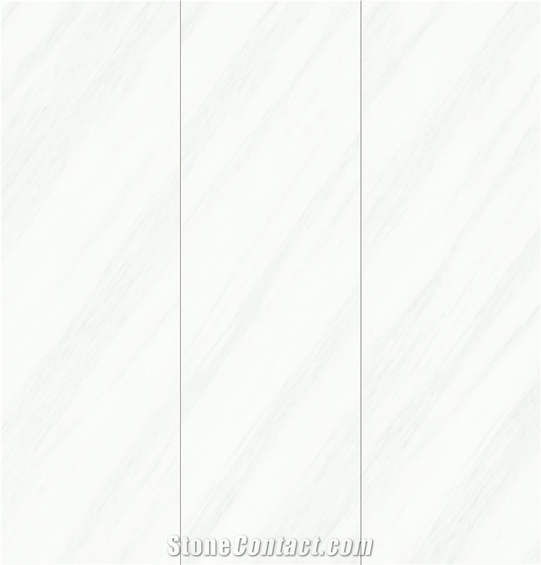 White Wall Sintered Stone Slabs For Hotel Project
