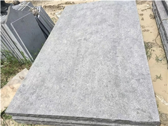China Blue Limestone Blocks Steps, Bluestone Treads