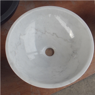 China Guangxi White Round Washbasin 42X42X14CM