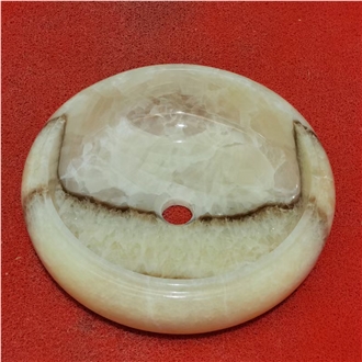 Green Onyx Art Sink 42X42x14cm Polished