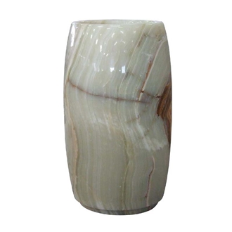 Green Onyx Pedestal Sinks 42X42x85cm Polished