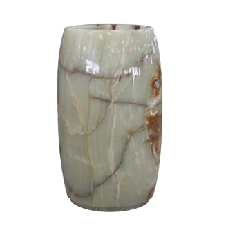 Green Onyx Pedestal Sinks 42X42x85cm Polished