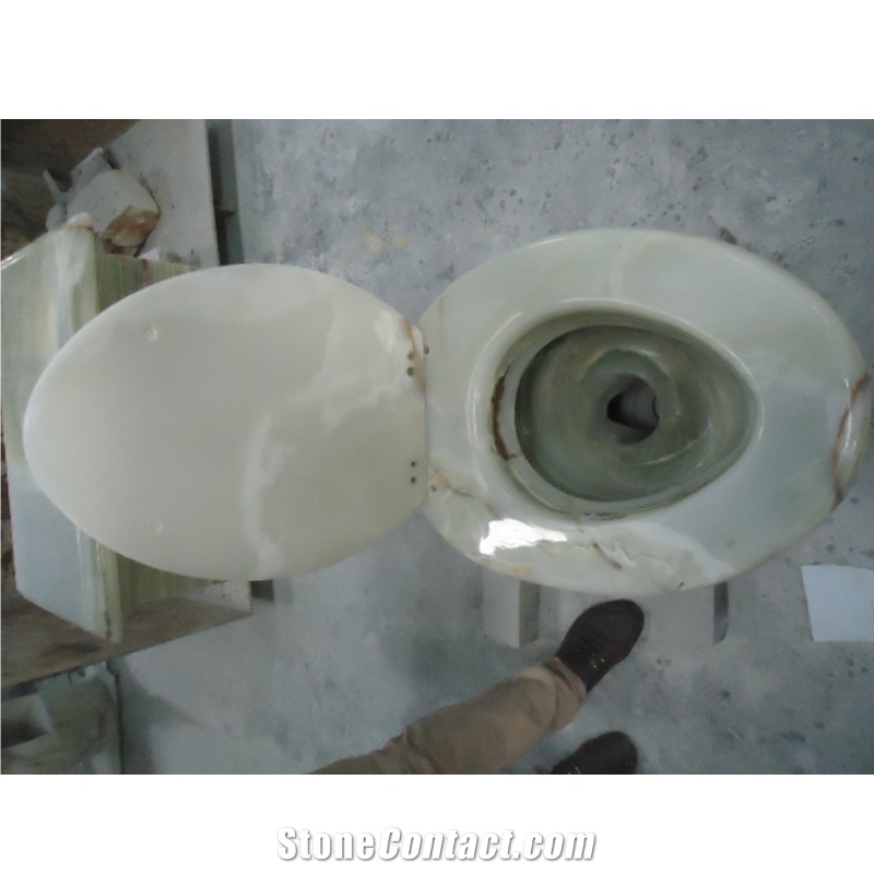 Green Onyx Toilet For Bathroom Bath Accessories