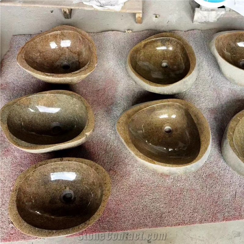 Yellow River Stone Sinks Random Size Random Shape