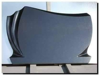 Premium Black Granite Tombstone