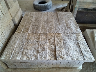 China G682 Granite Yellow Split Wall Tiles