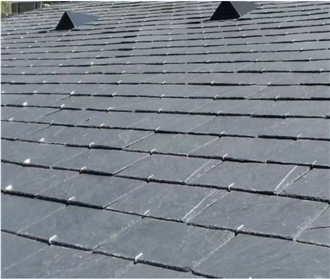 High Quality Natural Black Slate Tiles For Stone Roofing High Quality Natural Black Slate Tiles For Stone Roofing