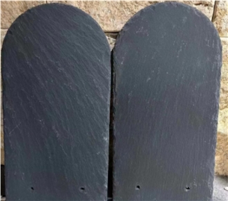 High Quality Natural Black Slate Tiles For Stone Roofing
