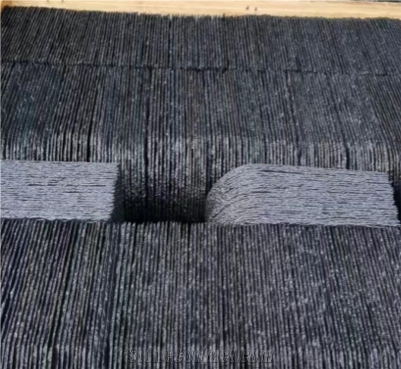 High Quality Natural Black Slate Tiles For Stone Roofing