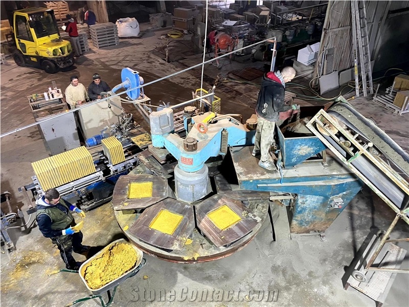 OPA 650/ D Terrazzo Pressing Machine - Used Terrazzo Making Machine