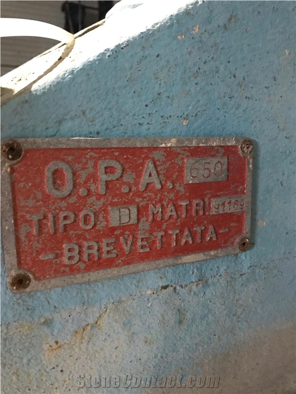 OPA 650/ D Terrazzo Pressing Machine - Used Terrazzo Making Machine