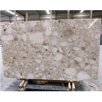 Natural Italy Brescia Marble Stone  Retail Display Counters