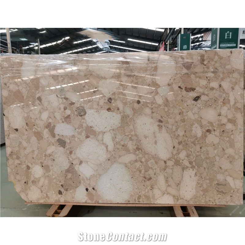 Natural Italy Brescia Marble Stone  Retail Display Counters