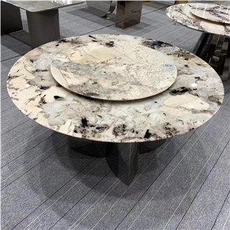 Patagonia Quartzite Wholesale Price Round Dining Table Tops