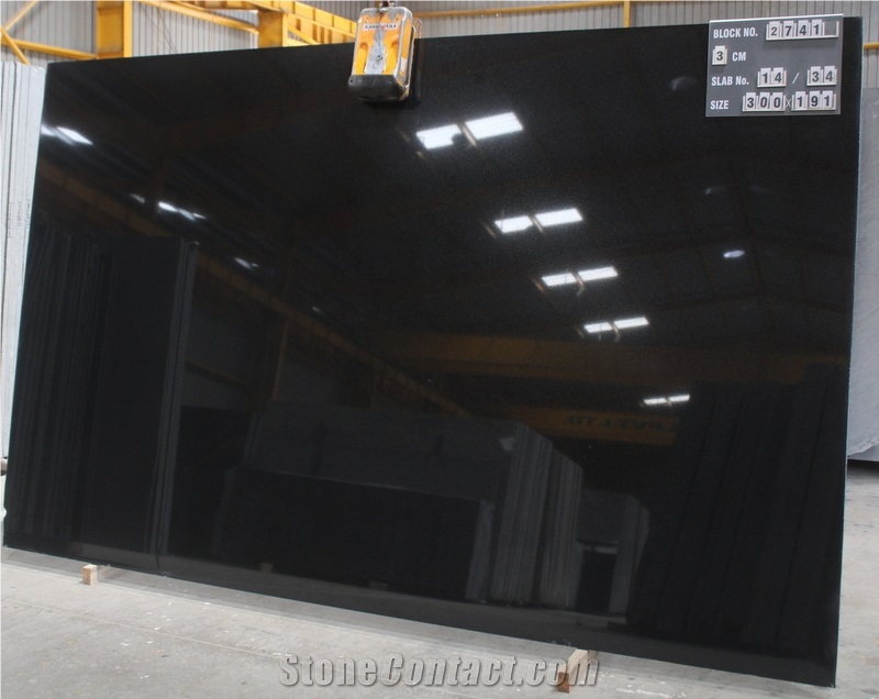 Absolute Black Granite Slabs