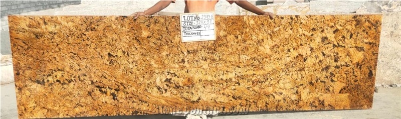 Alaska Gold Granite  Slabs