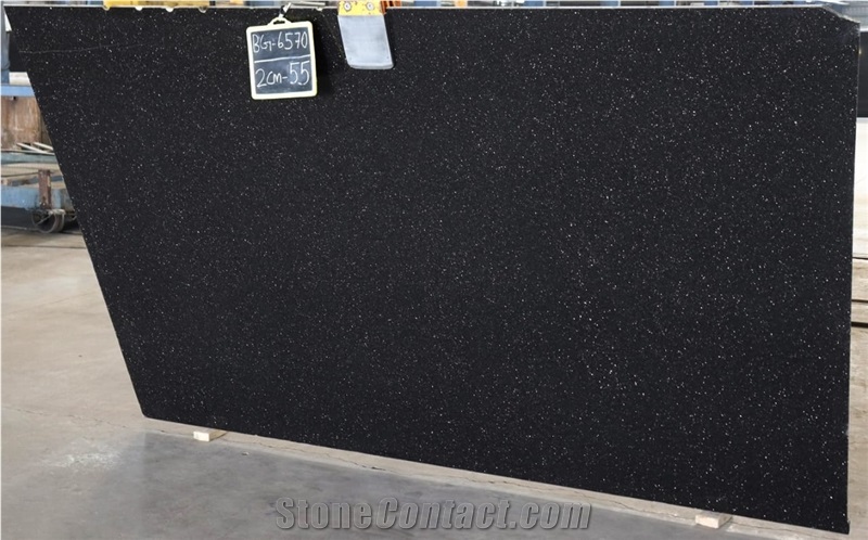 Black Galaxy Granite Slabs
