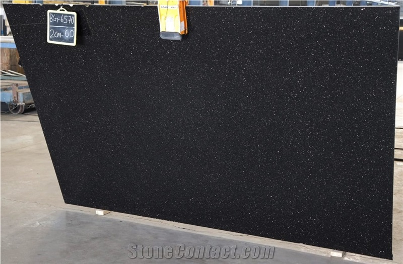 Black Galaxy Granite Slabs
