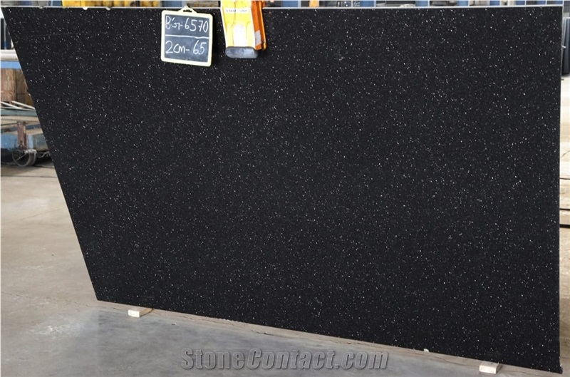 Black Galaxy Granite Slabs
