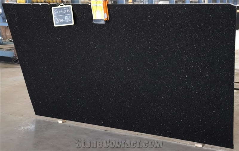 Black Galaxy Granite Slabs