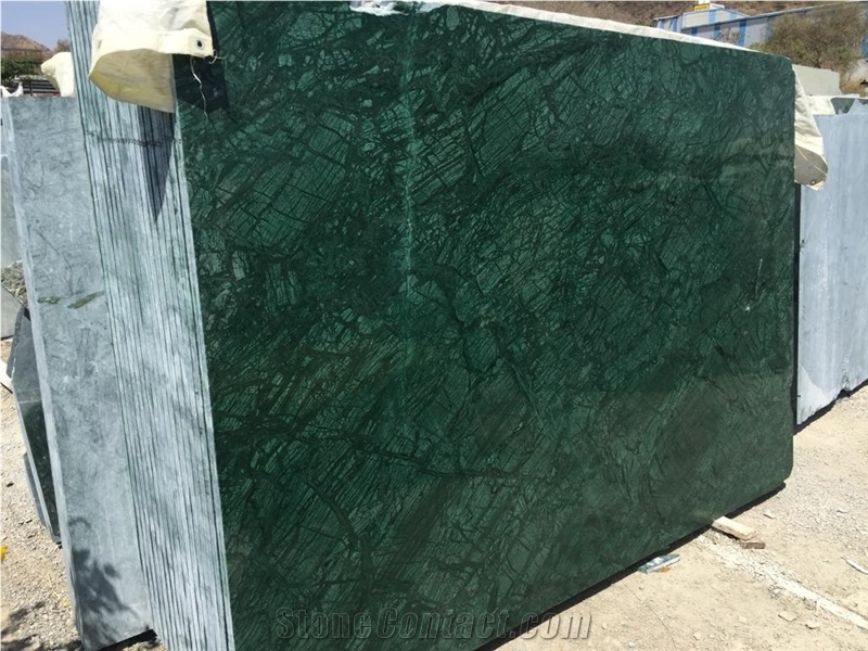 Forest Green Marble Slabs