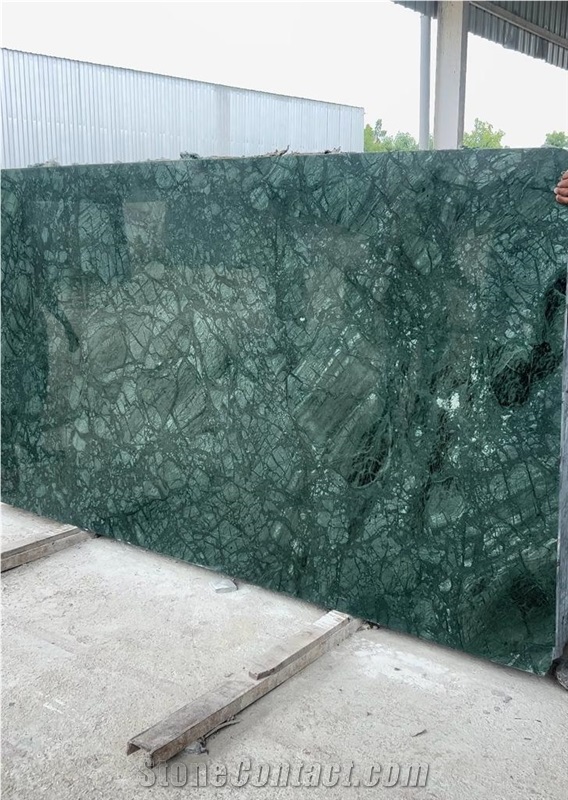 Forest Green Marble Slabs