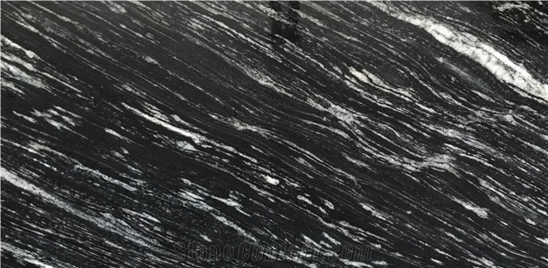 Fusion Black Granite Slabs