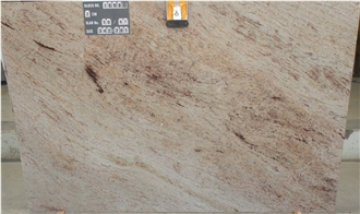 Ivory Brown Granite Slabs