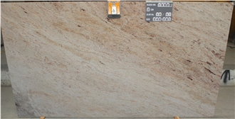 Ivory Brown Granite Slabs