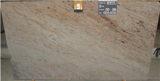 Ivory Brown Granite Slabs