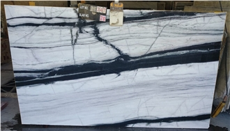Panda White Marble Slabs