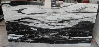 Panda White Marble Slabs