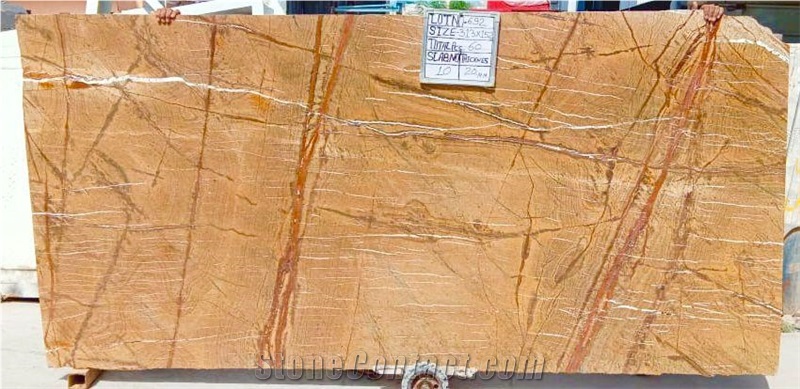 Rainforest Gold Marble Slabs