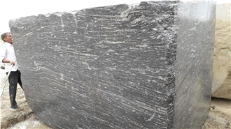 River Black Granite Slabs