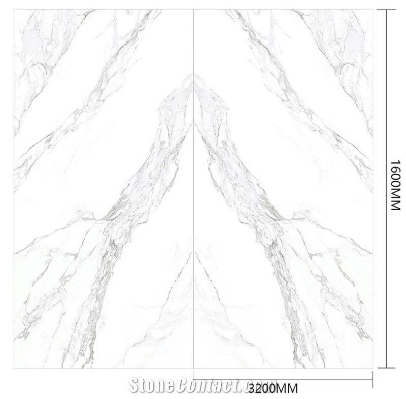 Bianco Calacatta Sintered Stone Slab