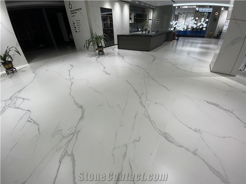 Bianco Calacatta Sintered Stone Finished Product