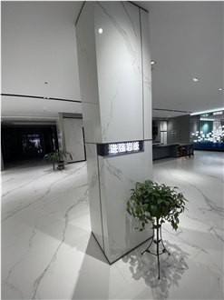 Bianco Calacatta Sintered Stone Finished Product