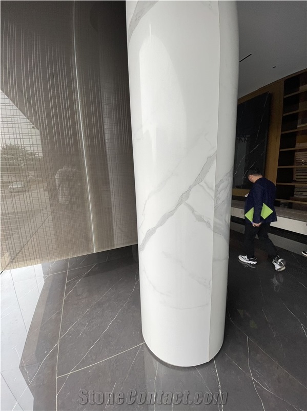 Bianco Calacatta Sintered Stone Finished Product