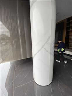 Bianco Calacatta Sintered Stone Finished Product