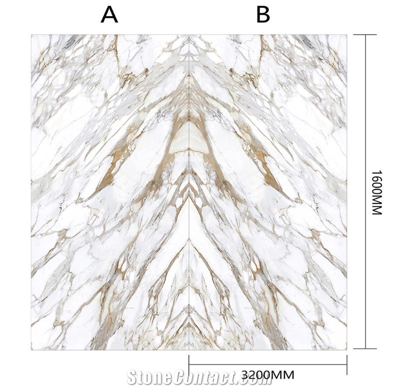 Calacatta Crema Sintered Stone Slab