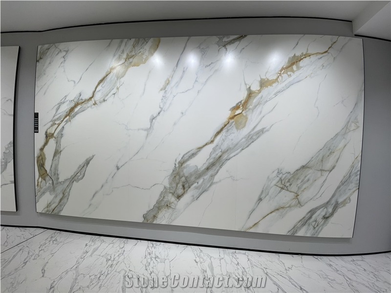 Calacatta Crema Sintered Stone Slab
