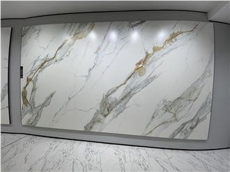 Calacatta Crema Sintered Stone Slab