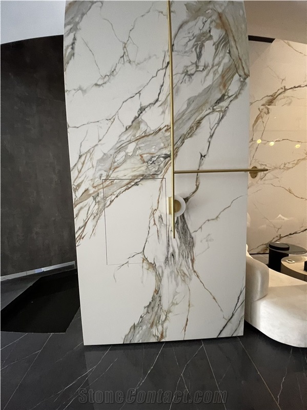 Calacatta Gold Sintered Stone Finished Product