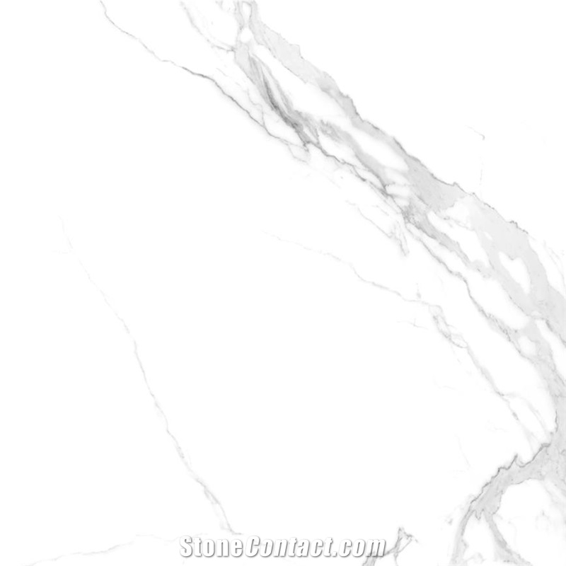 Carrara White Sintered Stone Tile