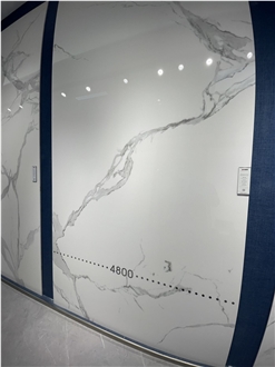 Carrara White Sintered Stone Slab